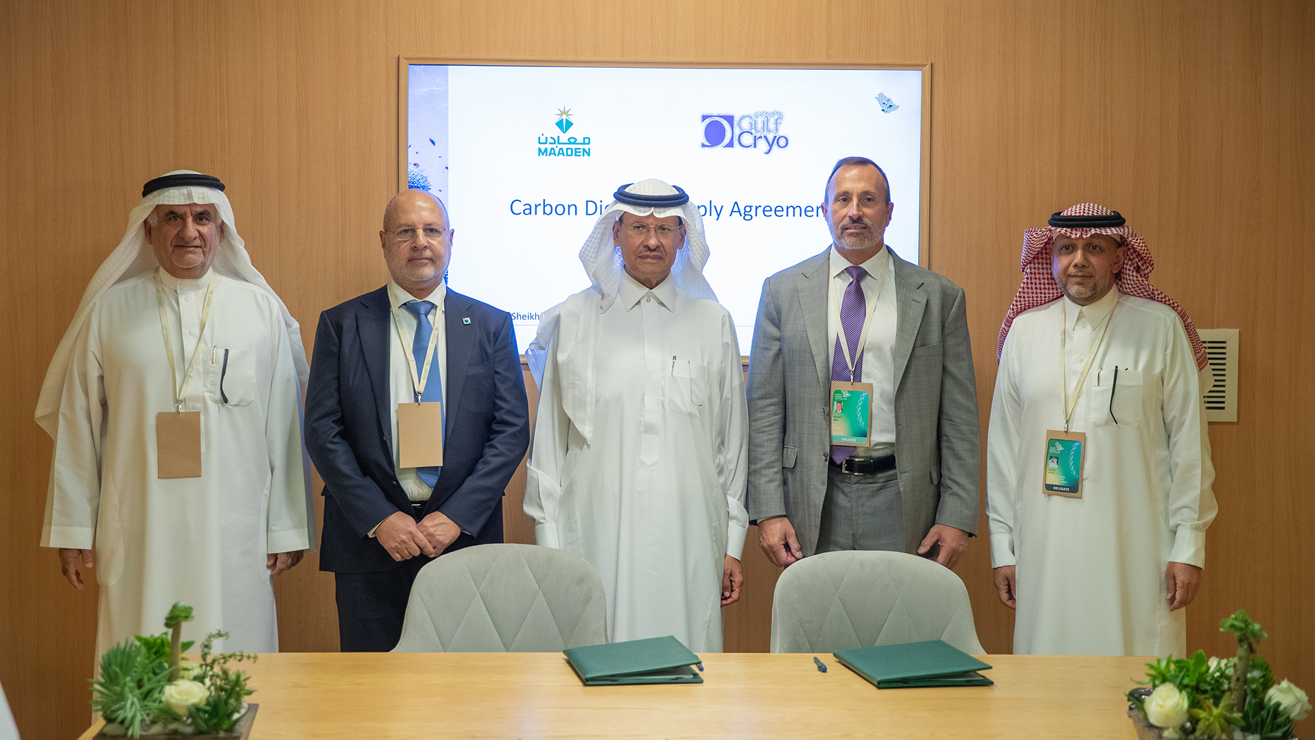 Ma’aden & Gulf Cryo partner to lower carbon emissions