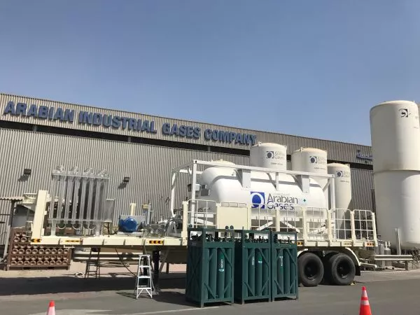 Mobile Mobile Argon Filling System